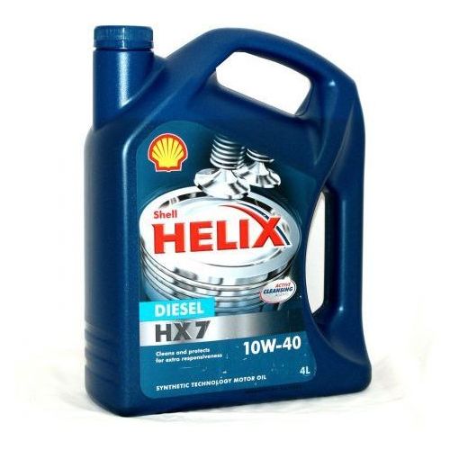 olej shell 10W40 4L diesel helix hx7 550046310 SHELL